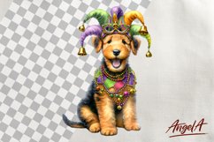 Mardi Gras clipart bundle / Funny dog clipart bundle PNG Product Image 8