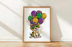 Mardi Gras Dogs Sublimation Product Image 3
