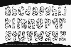 Doodle Dalmatian Alphabet PNG Clipart Product Image 3