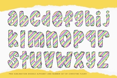 Doodle Mardi Gras Alphabet PNG Clipart Product Image 3