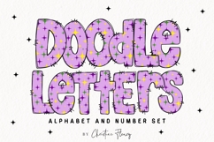 Purple Mardi Gras Alphabet PNG Clipart Product Image 1