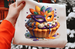 Mardi Gras Fat Tuesday Treats Clipart Product Image 2