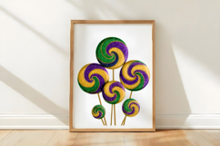 Mardi Gras Fat Tuesday Treats Clipart Product Image 3