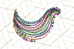 Mardi Gras Masquerade Clipart With Masks and Feathers PNG Product Image 4