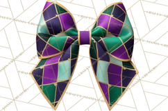 Mardi Gras Masquerade Clipart With Masks and Feathers PNG Product Image 3