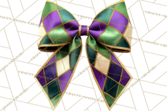 Mardi Gras Masquerade Clipart With Masks and Feathers PNG Product Image 5