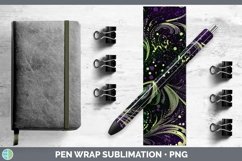 GorgeousMardi Gras Pen Wrap design.