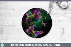 GorgeousMardi Gras Keychain design.