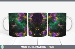 GorgeousMardi Gras Mug Wrap design.