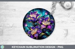 GorgeousMardi Gras Keychain design.