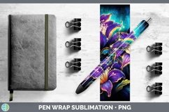 GorgeousMardi Gras Pen Wrap design.