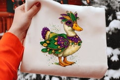 Mardi Gras Goose Clipart Sublimation Product Image 2