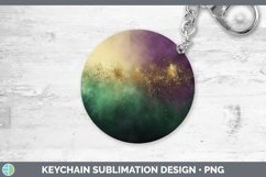 GorgeousMardi Gras Keychain design.