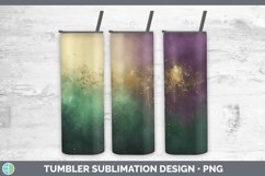 GorgeousMardi Gras Tumbler design.