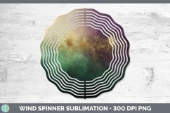 GorgeousMardi Gras Wind Spinner design.