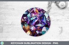 GorgeousMardi Gras Keychain design.