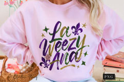 Brushstroke La Weezy Ana PNG | Mardi Gras Png Product Image 9