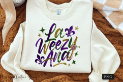 Brushstroke La Weezy Ana PNG | Mardi Gras Png Product Image 3