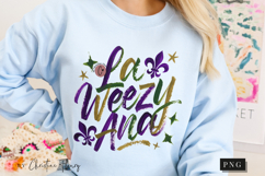 Brushstroke La Weezy Ana PNG | Mardi Gras Png Product Image 7