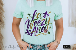 Brushstroke La Weezy Ana PNG | Mardi Gras Png Product Image 8