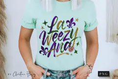 Brushstroke La Weezy Ana PNG | Mardi Gras Png Product Image 8