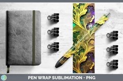 GorgeousMardi Gras Pen Wrap design.