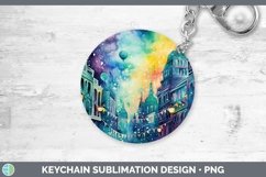 GorgeousMardi Gras Keychain design.