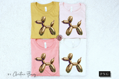 Faux Yarn Mardi Gras Balloon Dog PNG | Mardi Gras Png Product Image 7