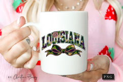 Faux Latch Hook Louisiana Camo PNG | Mardi Gras Png Product Image 2