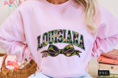 Faux Latch Hook Louisiana Camo PNG | Mardi Gras Png Product Image 9