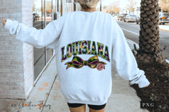 Faux Latch Hook Louisiana Camo PNG | Mardi Gras Png Product Image 5