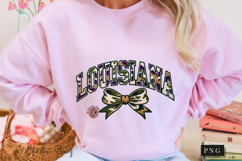 Faux Latch Hook Louisiana Camo PNG | Mardi Gras Png Product Image 9