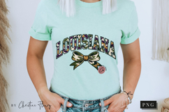 Faux Latch Hook Louisiana Camo PNG | Mardi Gras Png Product Image 8