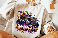 Mardi Gras PNG, Let The Good Times Roll, Mardi Gras Truck Product Image 2