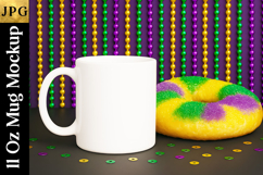 Mardi Gras Mug Mockup JPG | Sublimation Coffee Cup Product Image 2