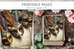 carnival mask printable pages Product Image 2