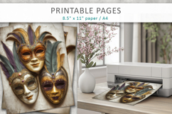 vintage carnival scrapbooking paper Product Image 5