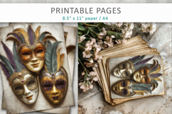 vintage carnival scrapbooking paper Product Image 1