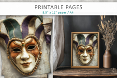 craft paper for carnival projects, mardi gras pages Product Image 6