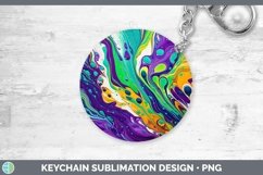 GorgeousMardi Gras Keychain design.