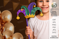 Mardi Gras Photo Booth Props Bundle Lasercut. Mardi Gras SVG Product Image 9