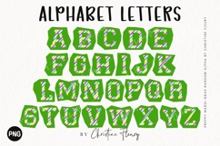 Striped Mardi Gras Ransom Alpha PNG Clipart Product Image 2