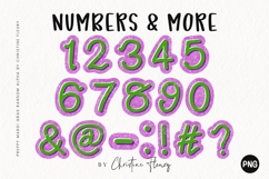 Purple Mardi Gras Ransom Alpha PNG Clipart Product Image 3