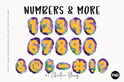 Wavy Mardi Gras Ransom Alpha PNG Clipart Product Image 3