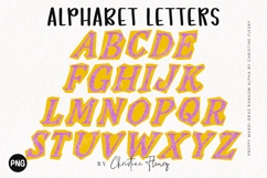 Glitter Mardi Gras Ransom Alpha PNG Clipart Product Image 2