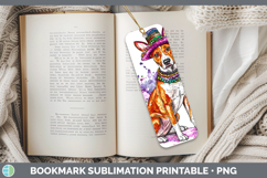 GorgeousMardi Gras Splash Dogs Bookmark design.