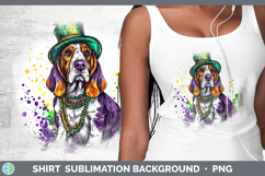 GorgeousMardi Gras Splash Dogs Shirt design.