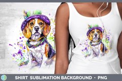 GorgeousMardi Gras Splash Dogs Shirt design.