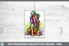 GorgeousMardi Gras Splash Dogs Air Freshener design.