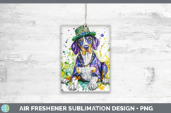 GorgeousMardi Gras Splash Dogs Air Freshener design.
